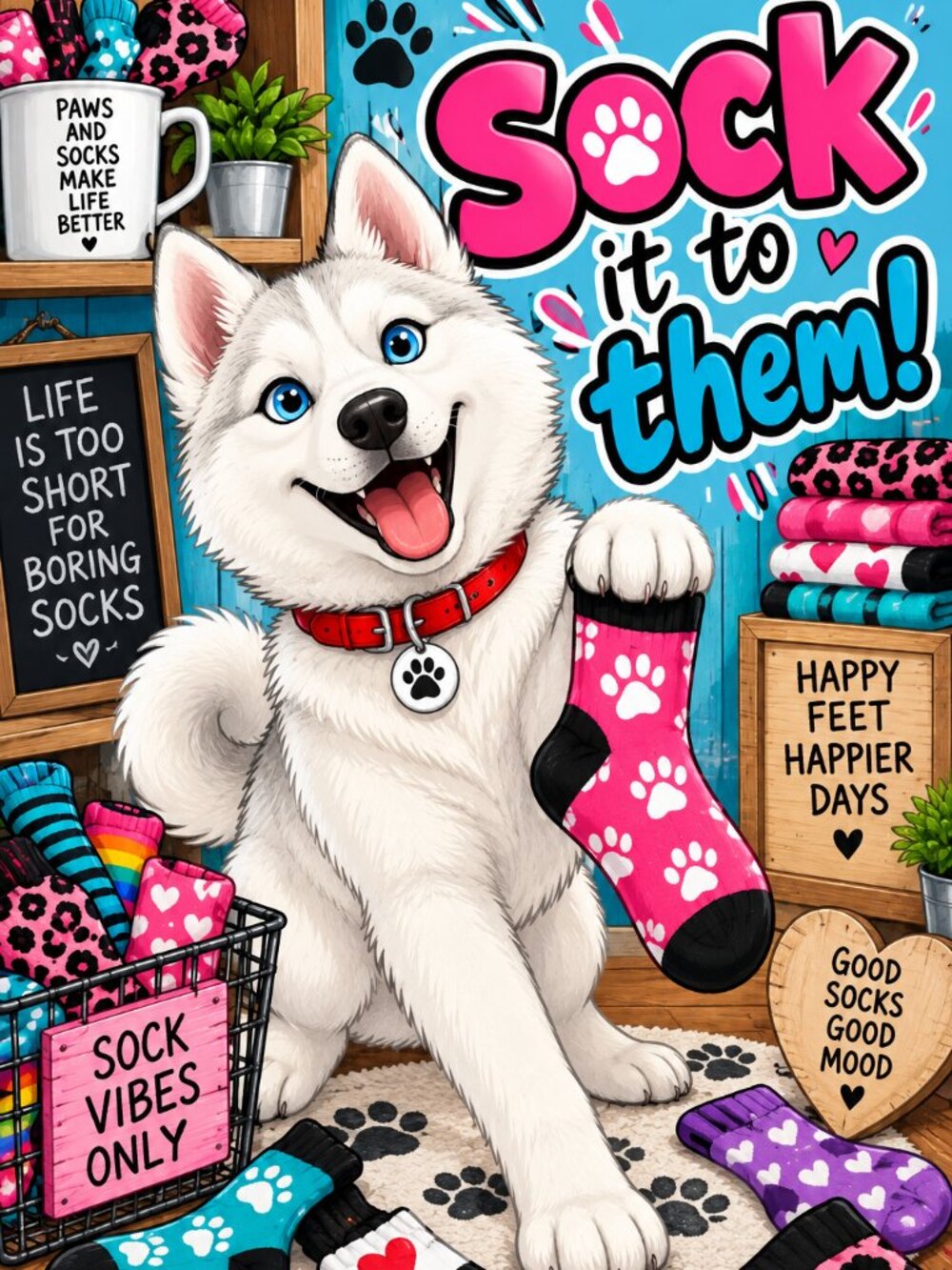 SOCK IT TO THEM!
